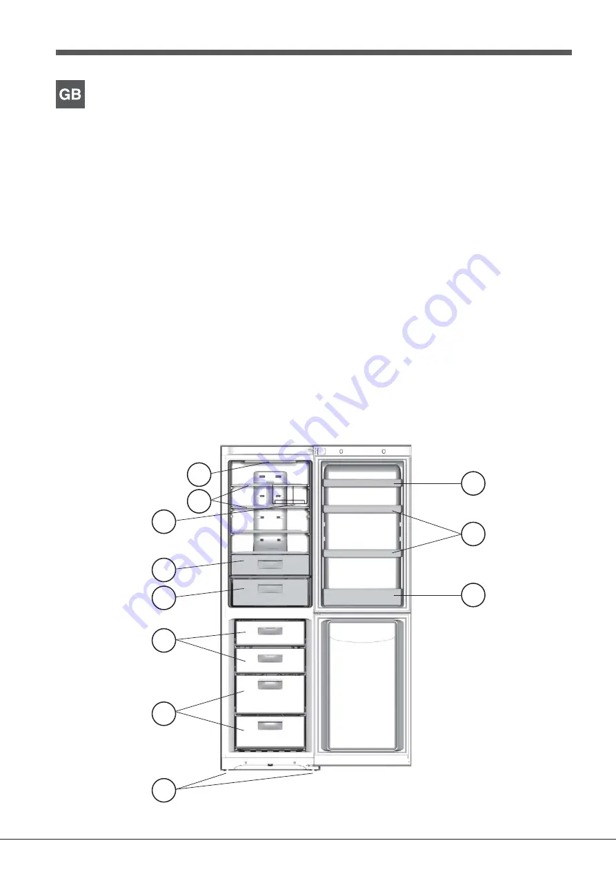 Hotpoint EXFL xxxx x Operating Instructions Manual Download Page 4