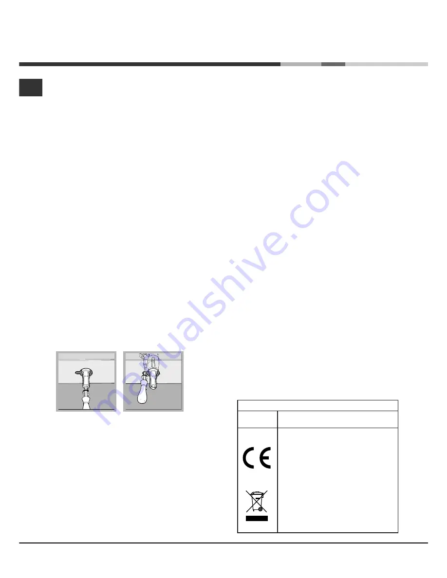 Hotpoint GF640 Operating Instructions Manual Download Page 4