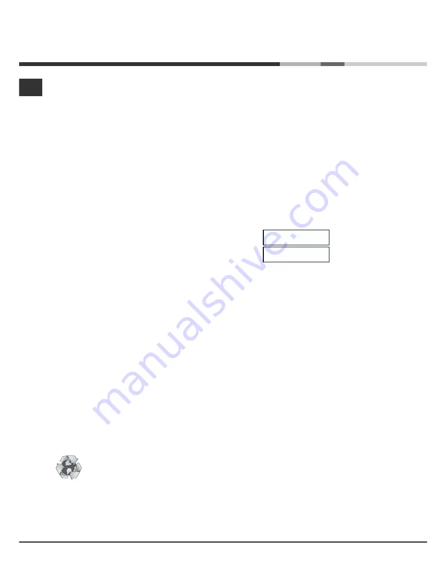 Hotpoint GF640 Operating Instructions Manual Download Page 12