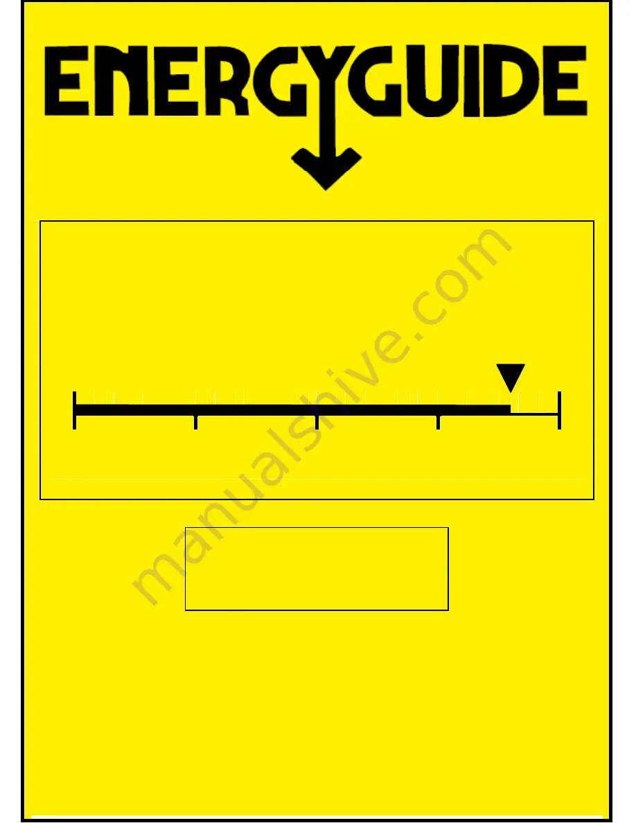 Hotpoint HTS18BBPRCC Energy Manual Download Page 1