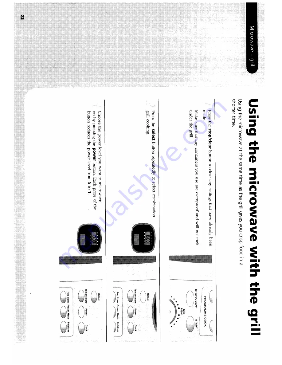 Hotpoint MC43H Instruction Booklet Download Page 22