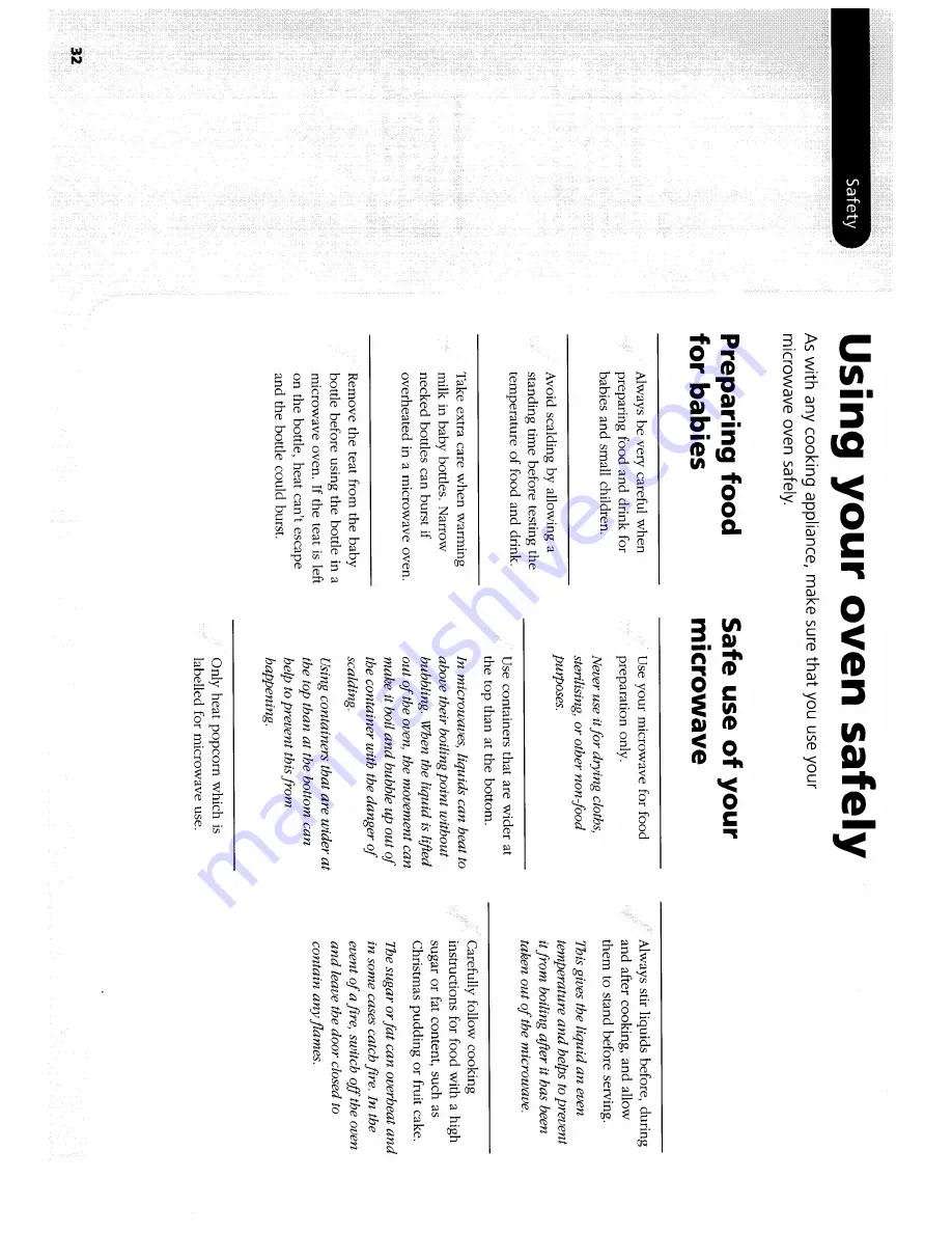 Hotpoint MC43H Instruction Booklet Download Page 32