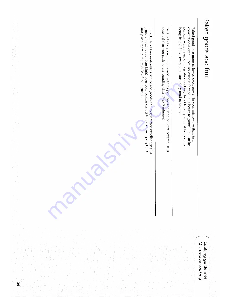 Hotpoint MC43H Instruction Booklet Download Page 39