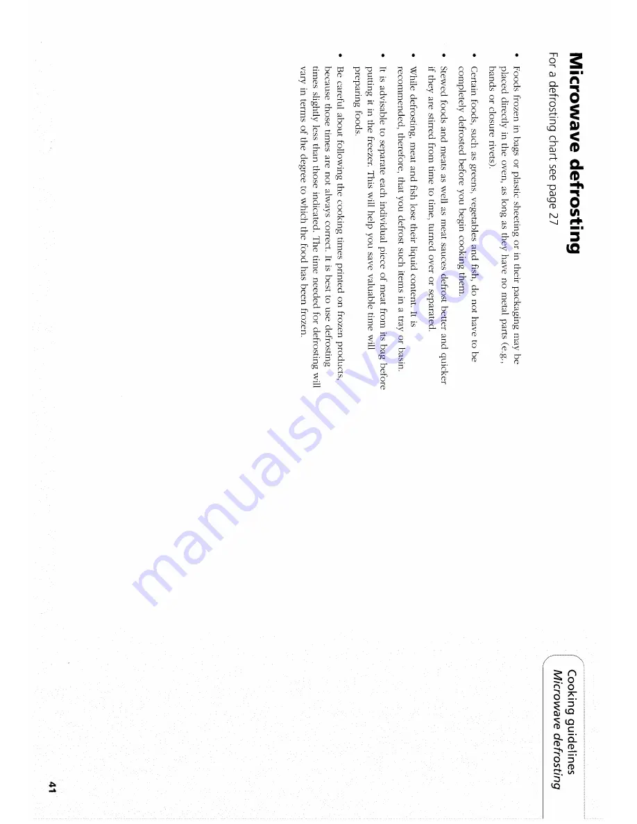 Hotpoint MC43H Instruction Booklet Download Page 41