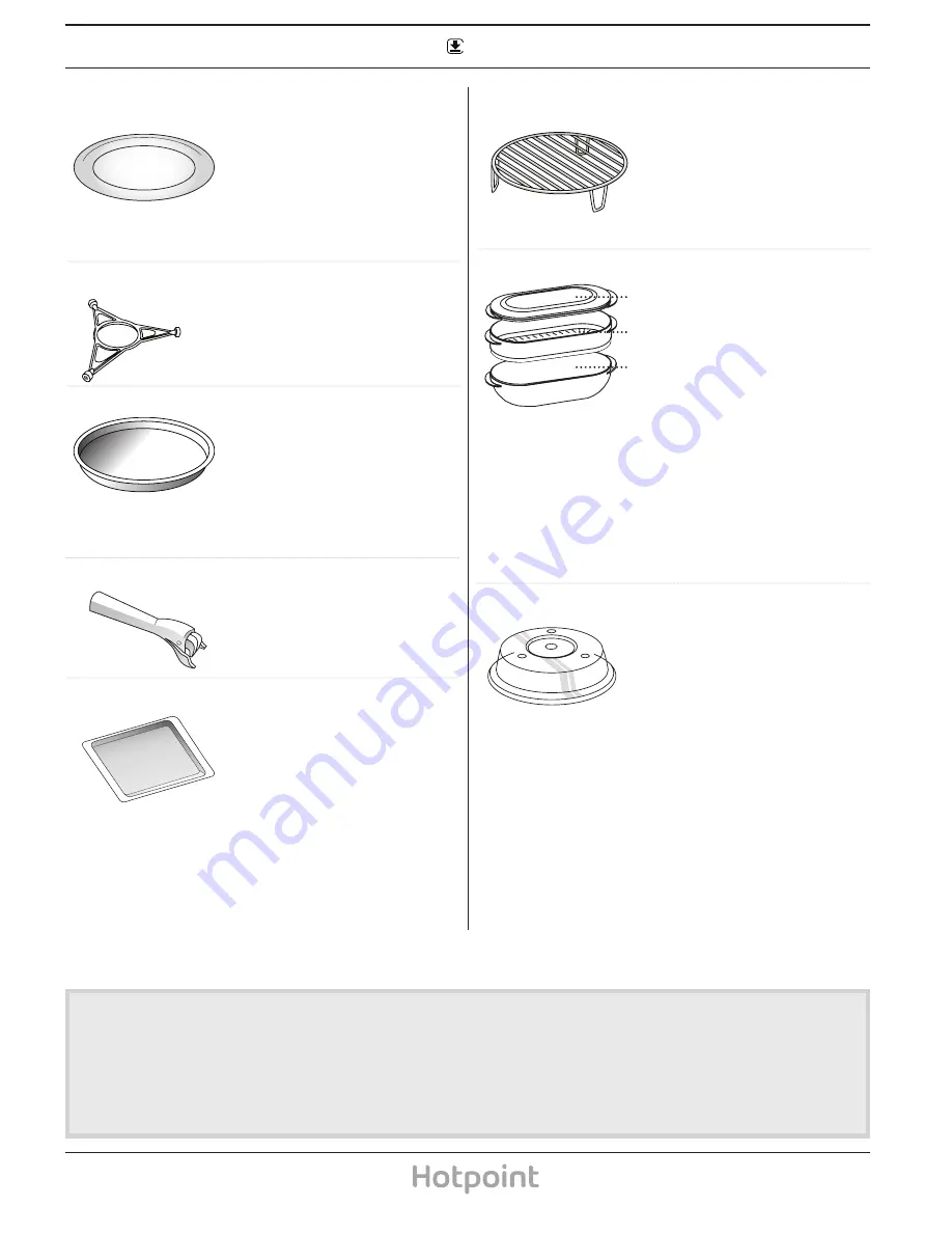 Hotpoint MP996IXH Daily Reference Manual Download Page 2