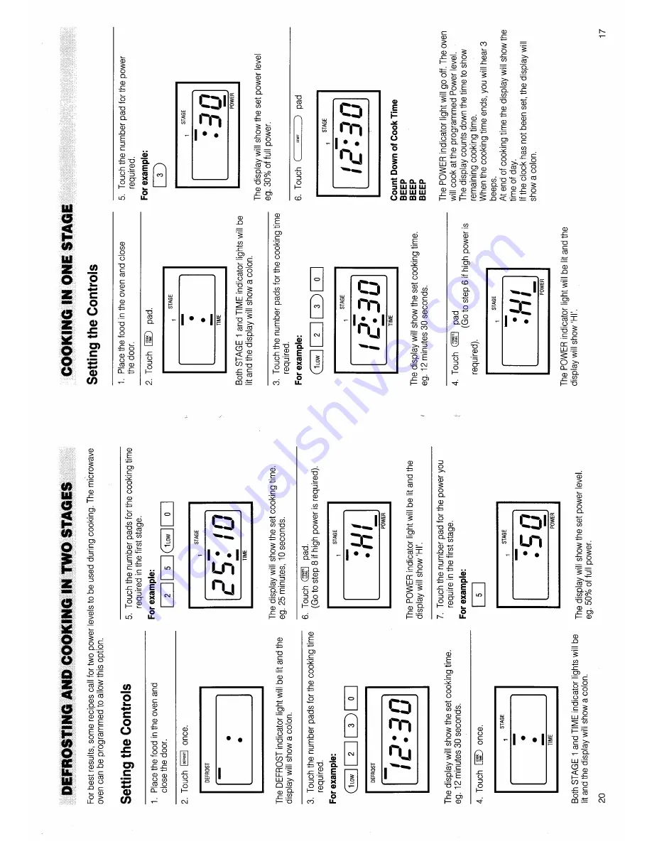 Hotpoint MW11P User Handbook Manual Download Page 17