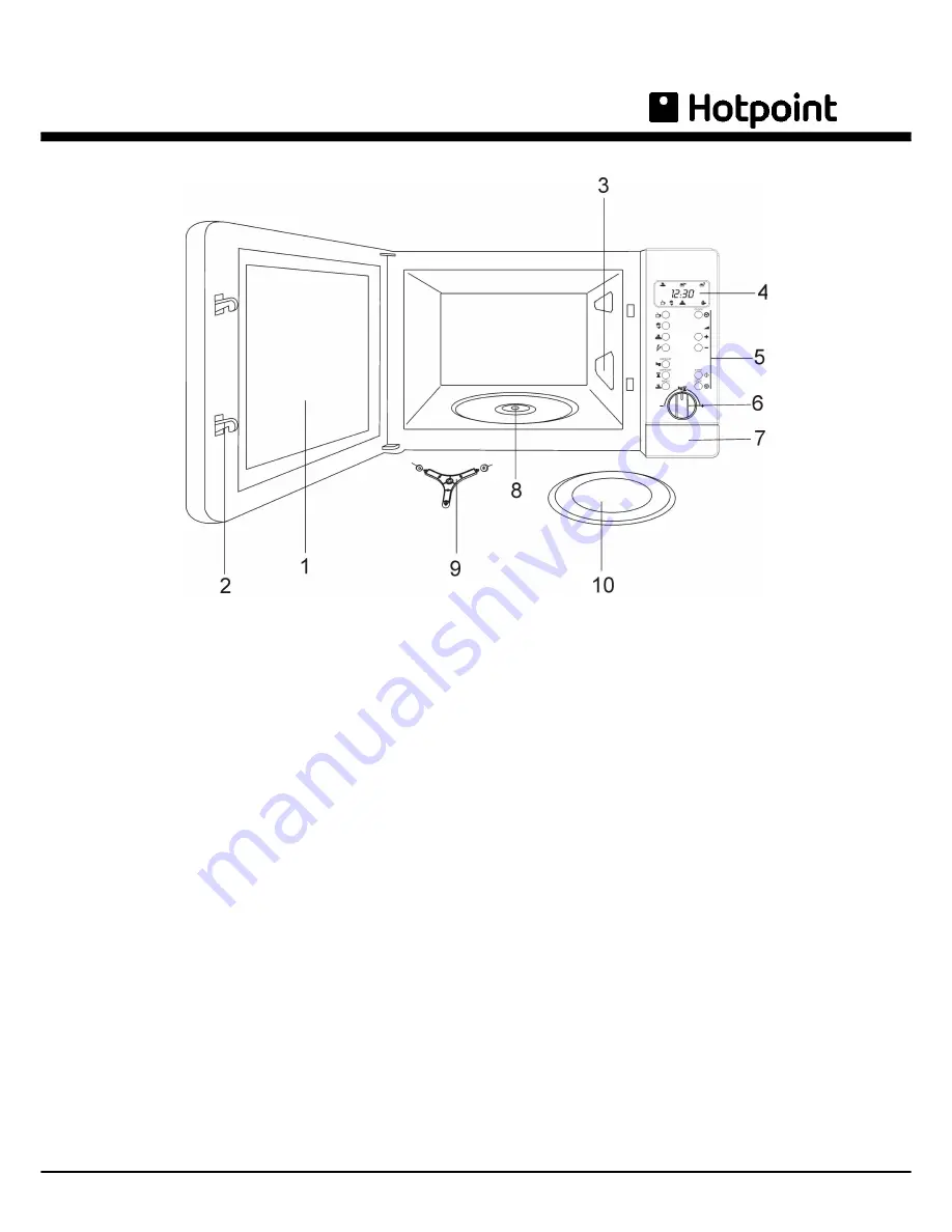 Hotpoint MWH 121 Instructions For Use Manual Download Page 3