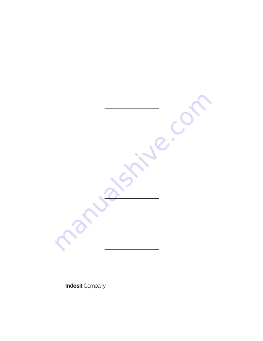 Hotpoint MWH211 Instructions For Installation And Use Manual Download Page 23