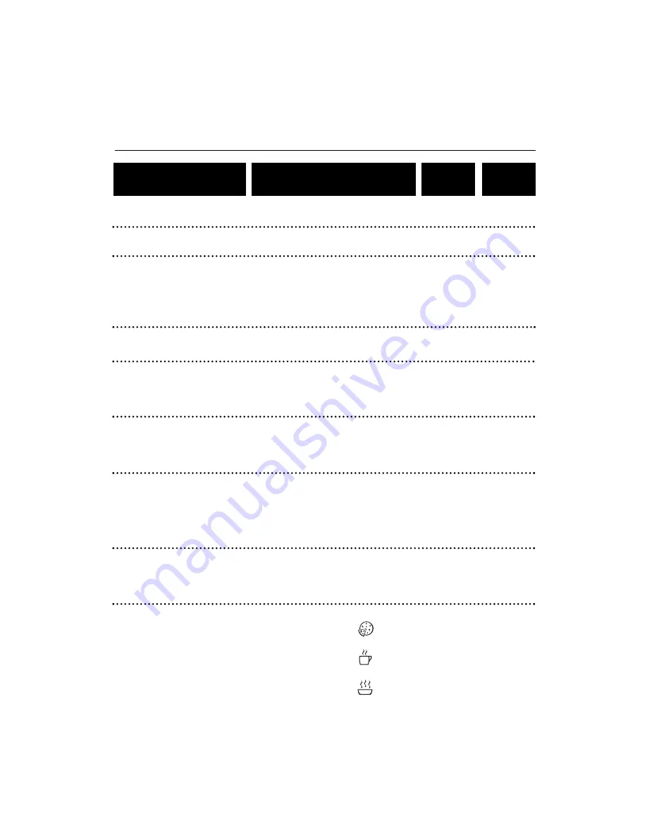 Hotpoint MWH221 Instructions For Installation And Use Manual Download Page 12