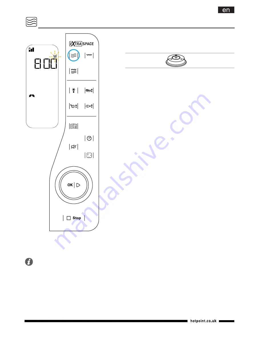 Hotpoint MWH2622) Operation Instructions Manual Download Page 11