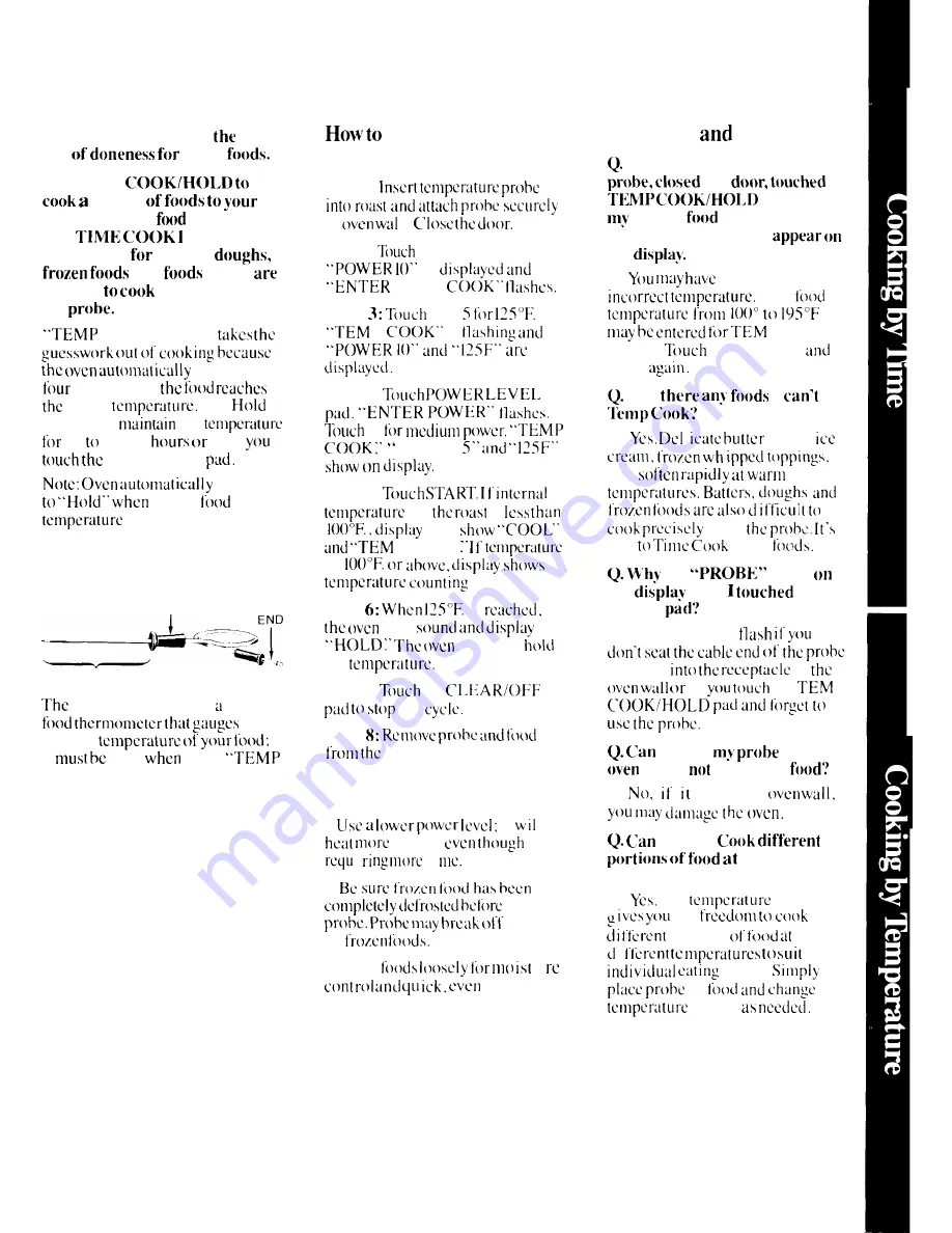 Hotpoint RE1021 Use And Care Manual Download Page 9