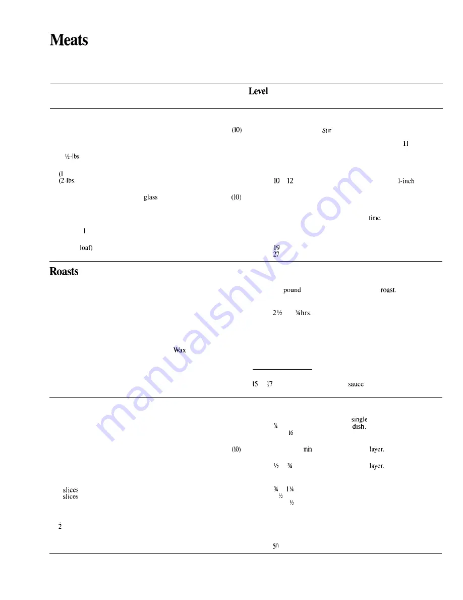 Hotpoint RE1021 Use And Care Manual Download Page 16