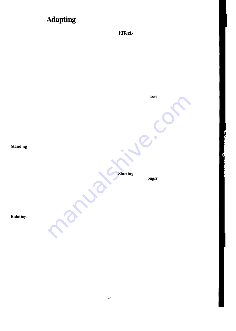 Hotpoint RE1021H Use And Care & Cooting Manual Download Page 23