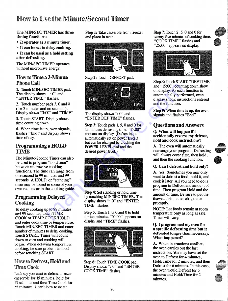 Hotpoint RE1440 How To Get The Best Download Page 26