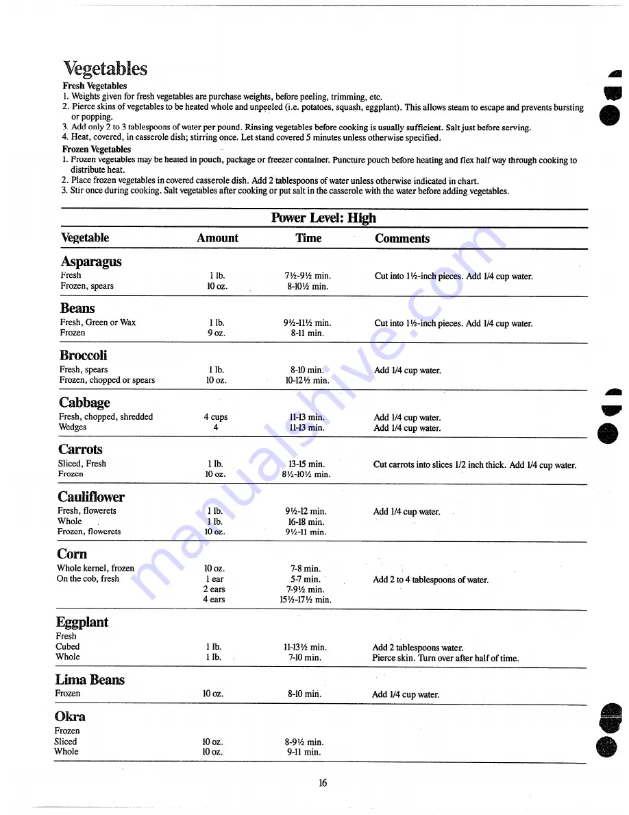 Hotpoint RE44 Use And Care Manual Download Page 16