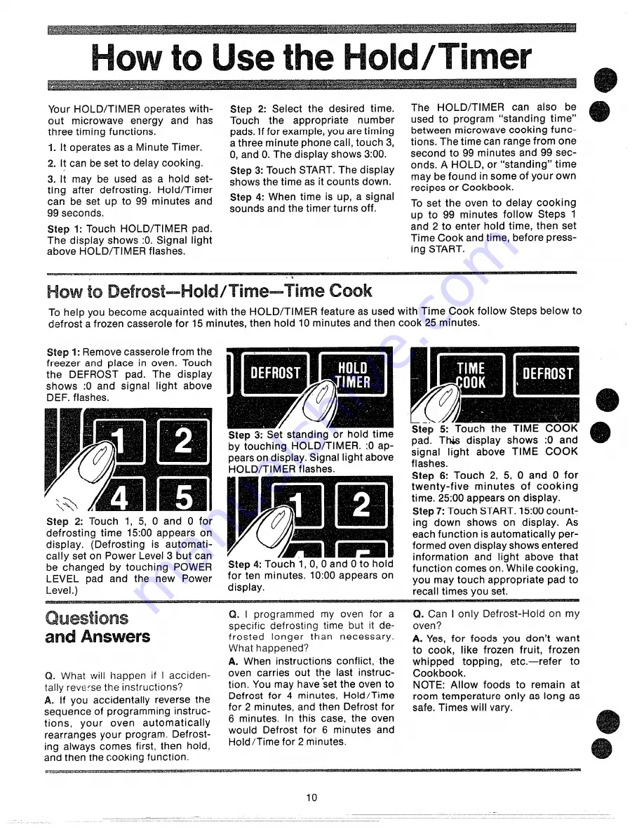 Hotpoint RE963 How To Get The Best Download Page 10