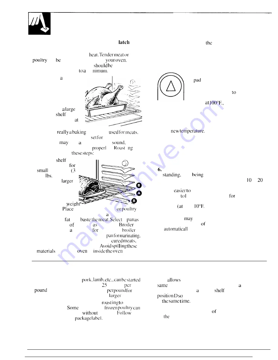 Hotpoint RGB747GER Use And Care & Installation Download Page 18