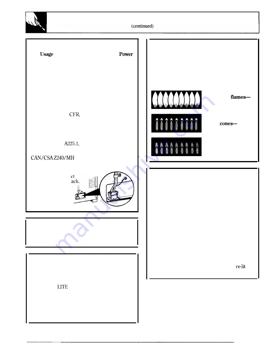 Hotpoint RGB747GER Use And Care & Installation Download Page 38