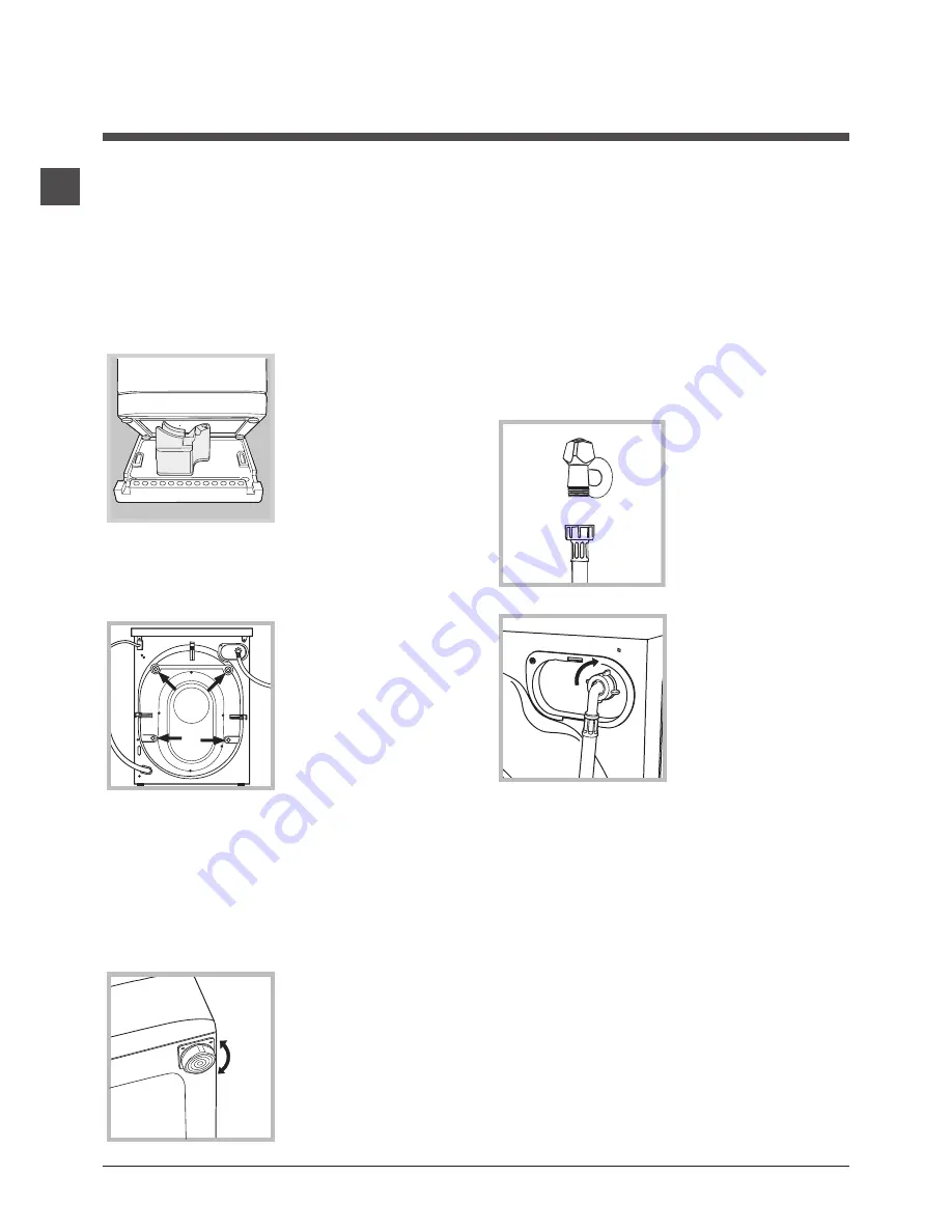 Hotpoint WDL 5490 Instructions For Use Manual Download Page 2