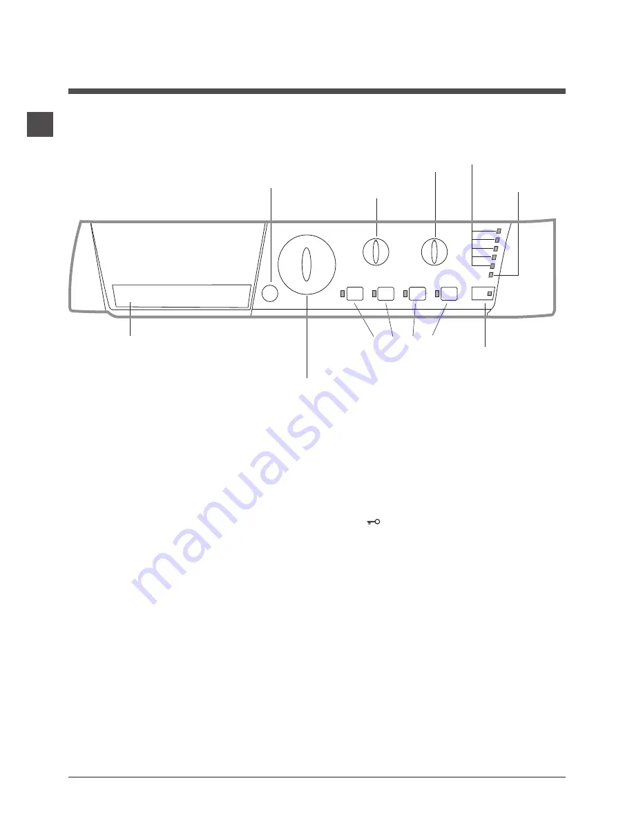 Hotpoint WDL 5490 Instructions For Use Manual Download Page 6