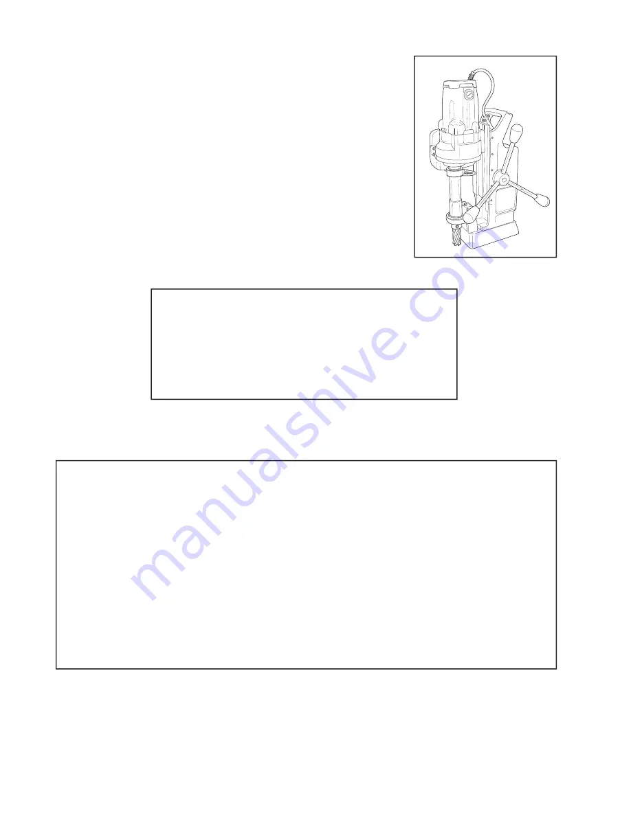 Hougen HMD914 series Operator'S Manual Download Page 2