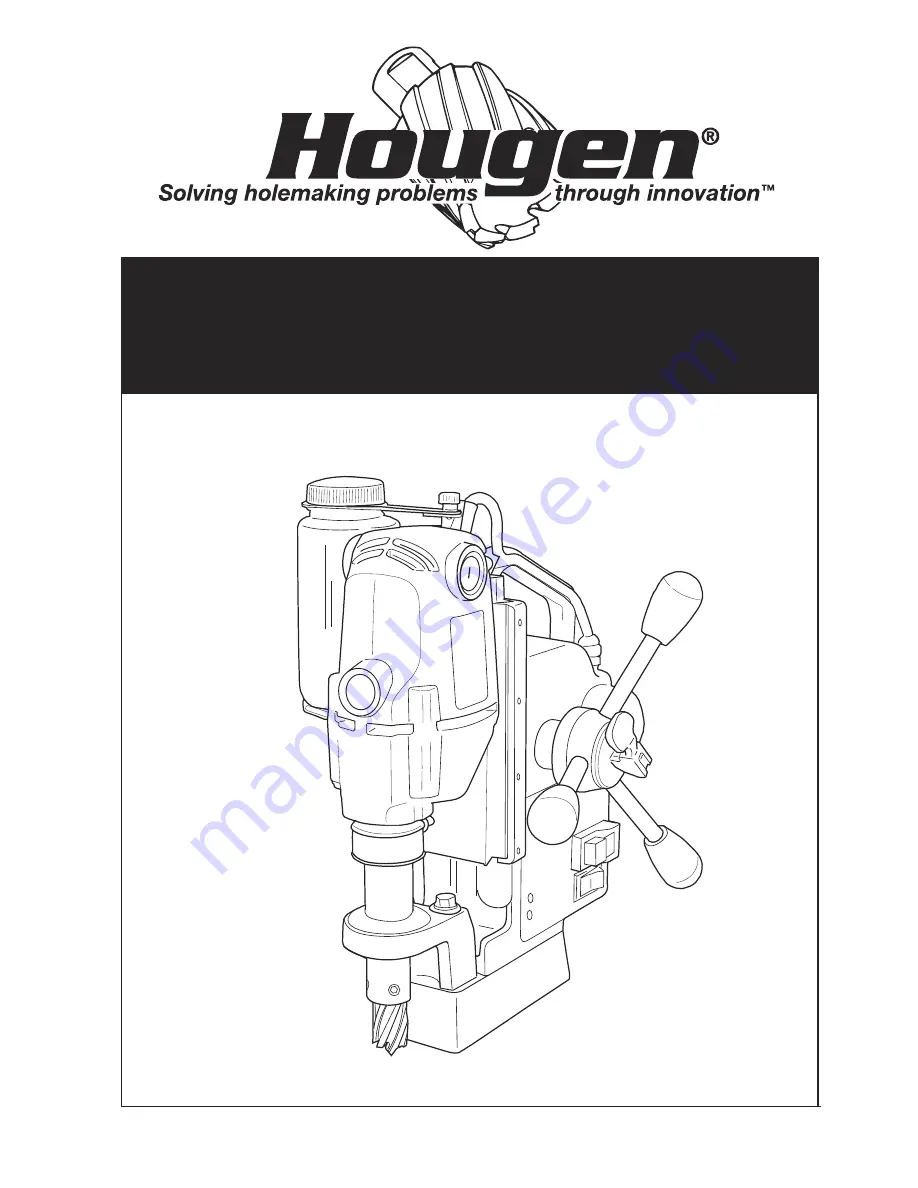 Hougen Portable Скачать руководство пользователя страница 1