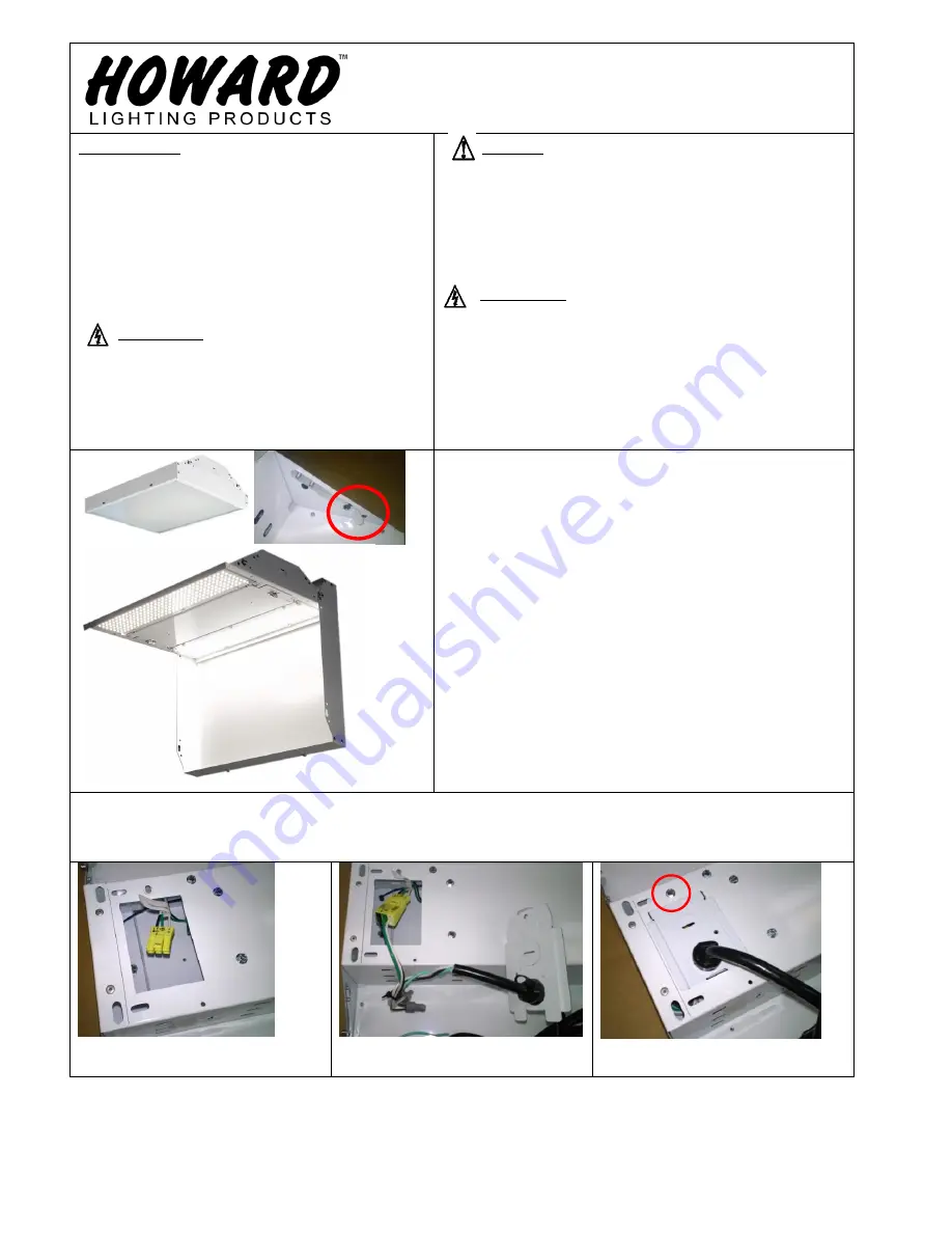 Howard MHB Series Accessory Instructions Download Page 1