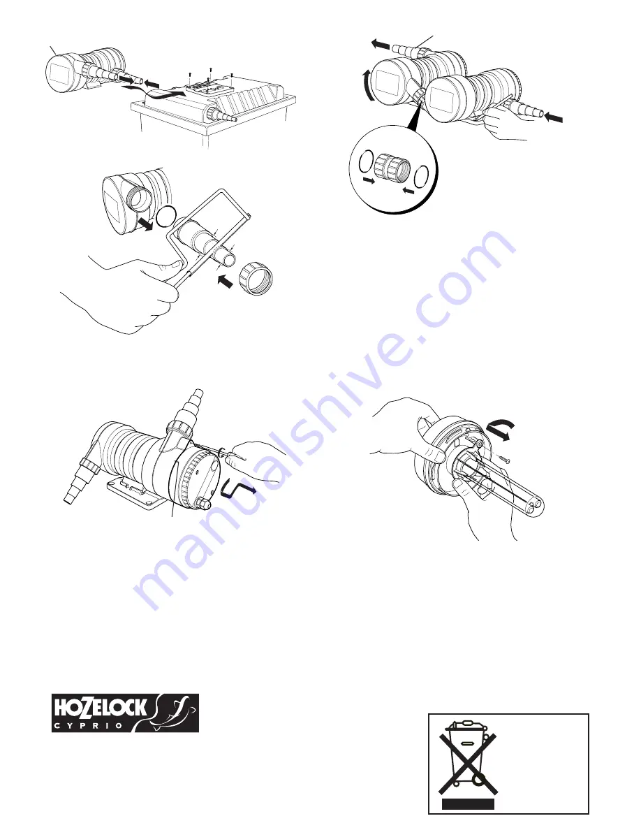 Hozelock Vorton 1550 Скачать руководство пользователя страница 4