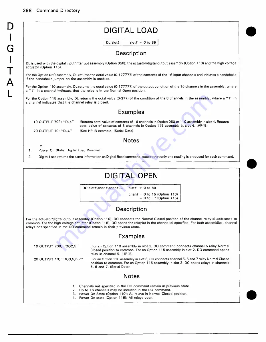 HP 03497-66502 Скачать руководство пользователя страница 305