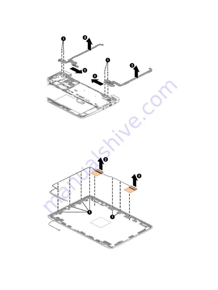 HP 11at-nb000 Maintenance And Service Manual Download Page 45