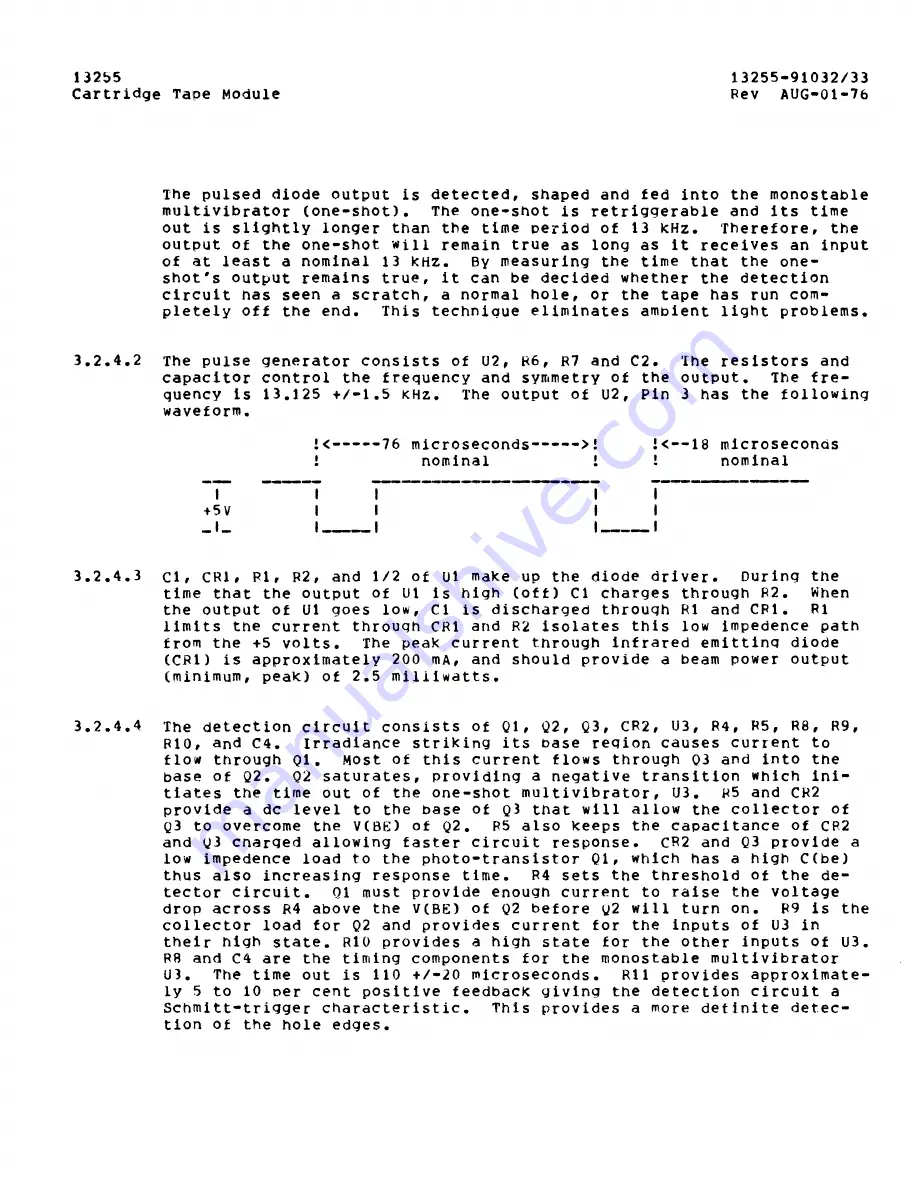 HP 13255 Technical Information Download Page 35