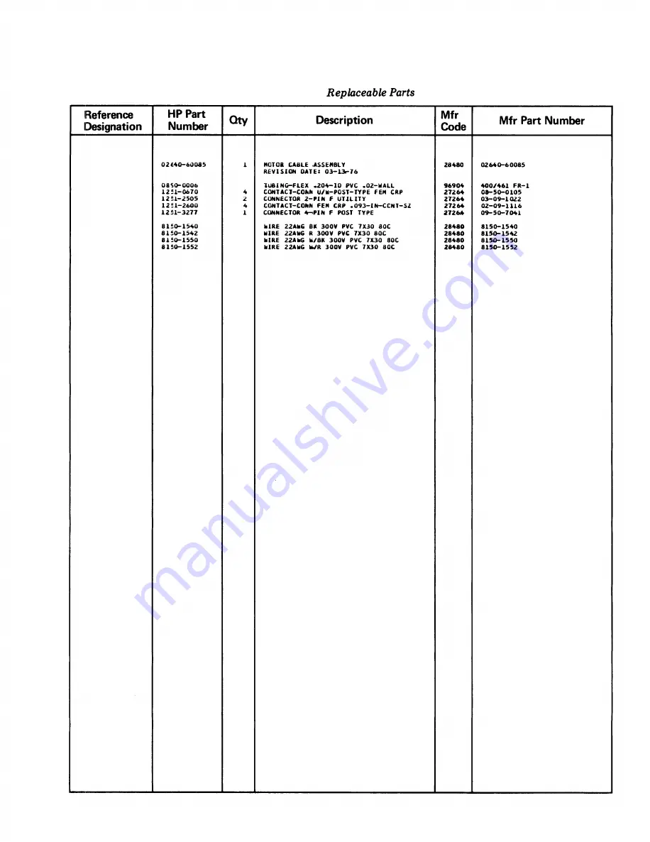 HP 13255 Technical Information Download Page 63