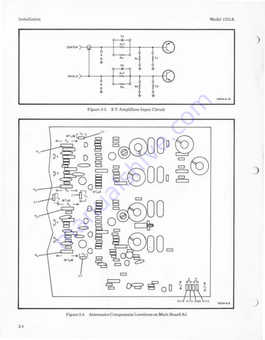 HP 1331A Operating And Service Manual Download Page 16