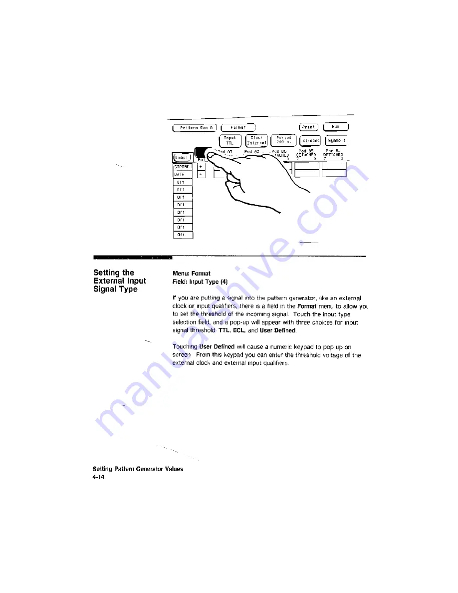 HP 16520a Reference Manual Download Page 45