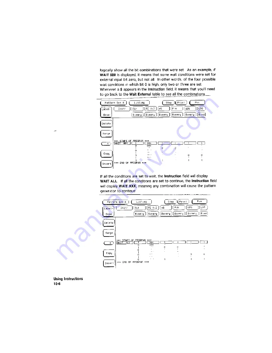 HP 16520a Reference Manual Download Page 112