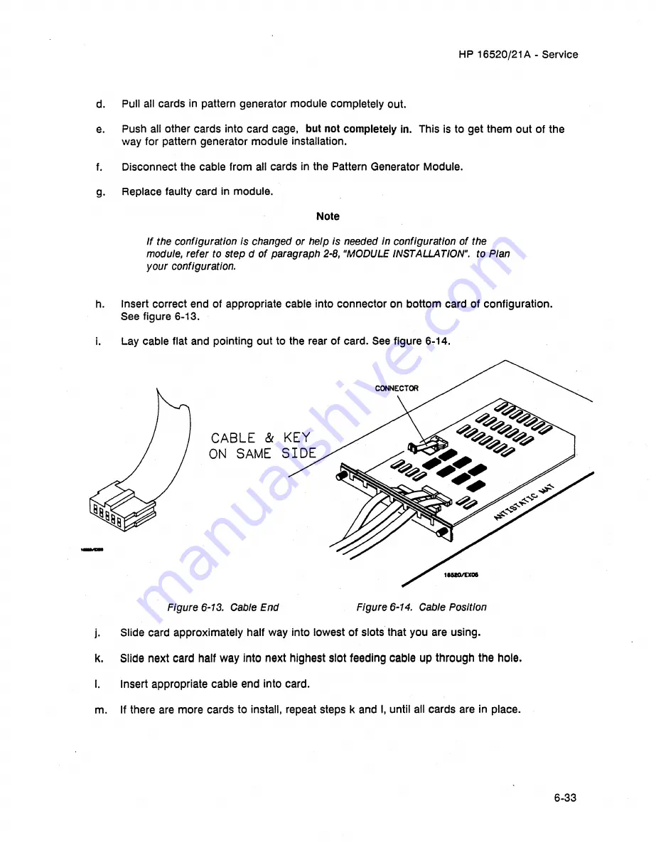 HP 16520a Service Manual Download Page 90