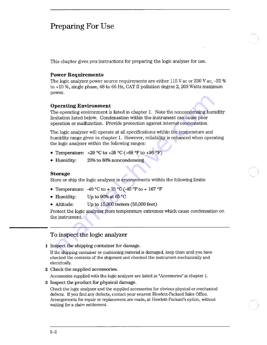 HP 1660E Series Service Manual Download Page 24