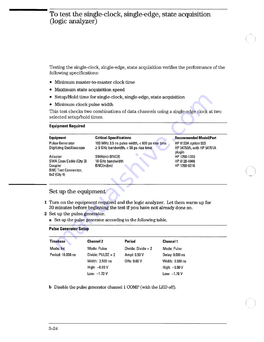 HP 1660E Series Service Manual Download Page 50