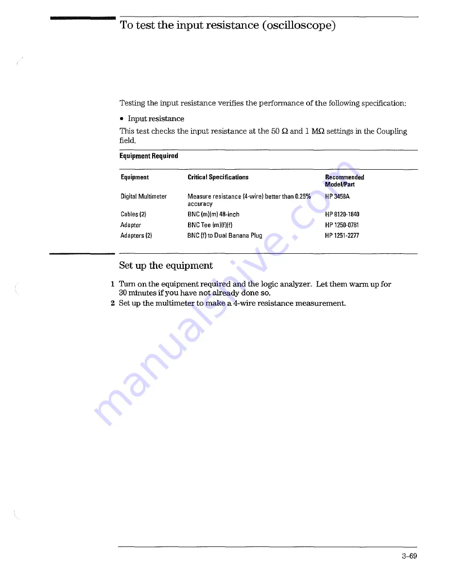 HP 1660E Series Service Manual Download Page 95