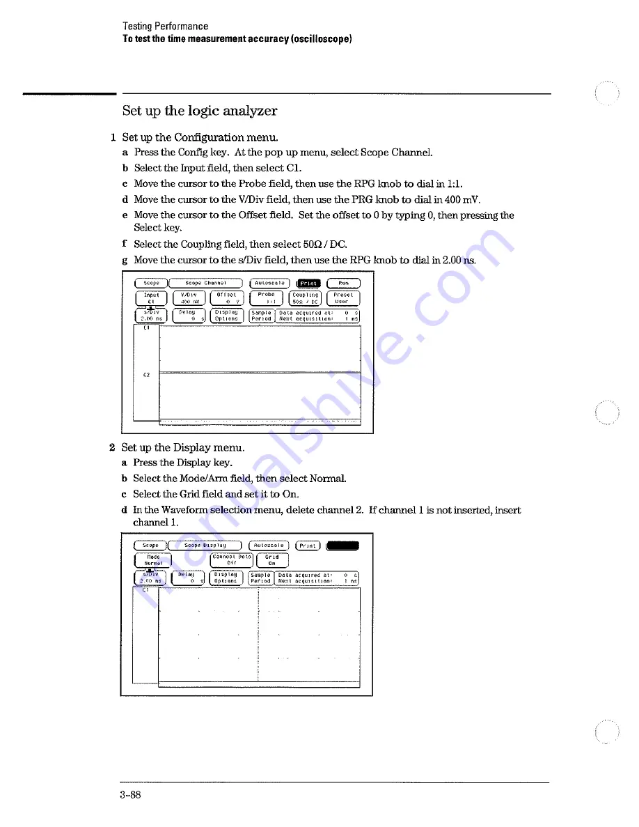 HP 1660E Series Скачать руководство пользователя страница 114