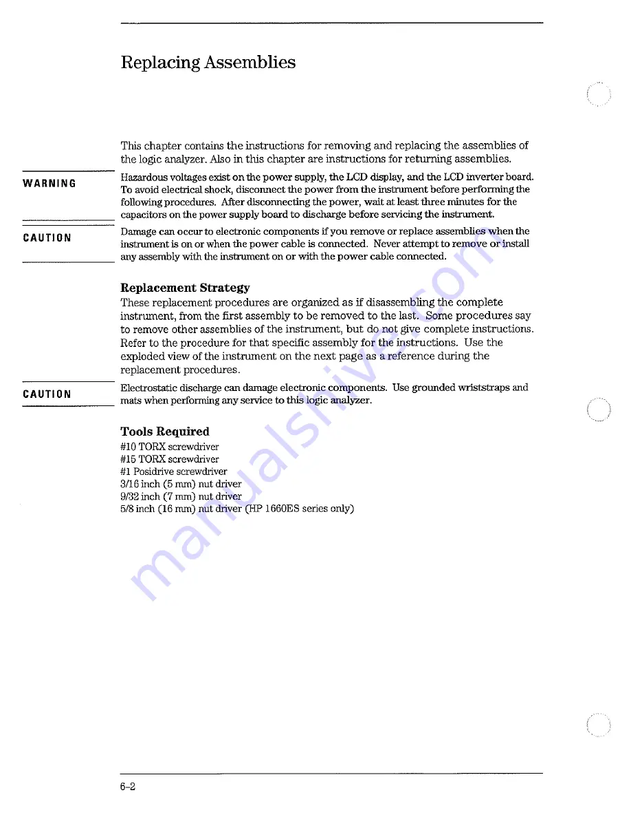 HP 1660E Series Service Manual Download Page 178