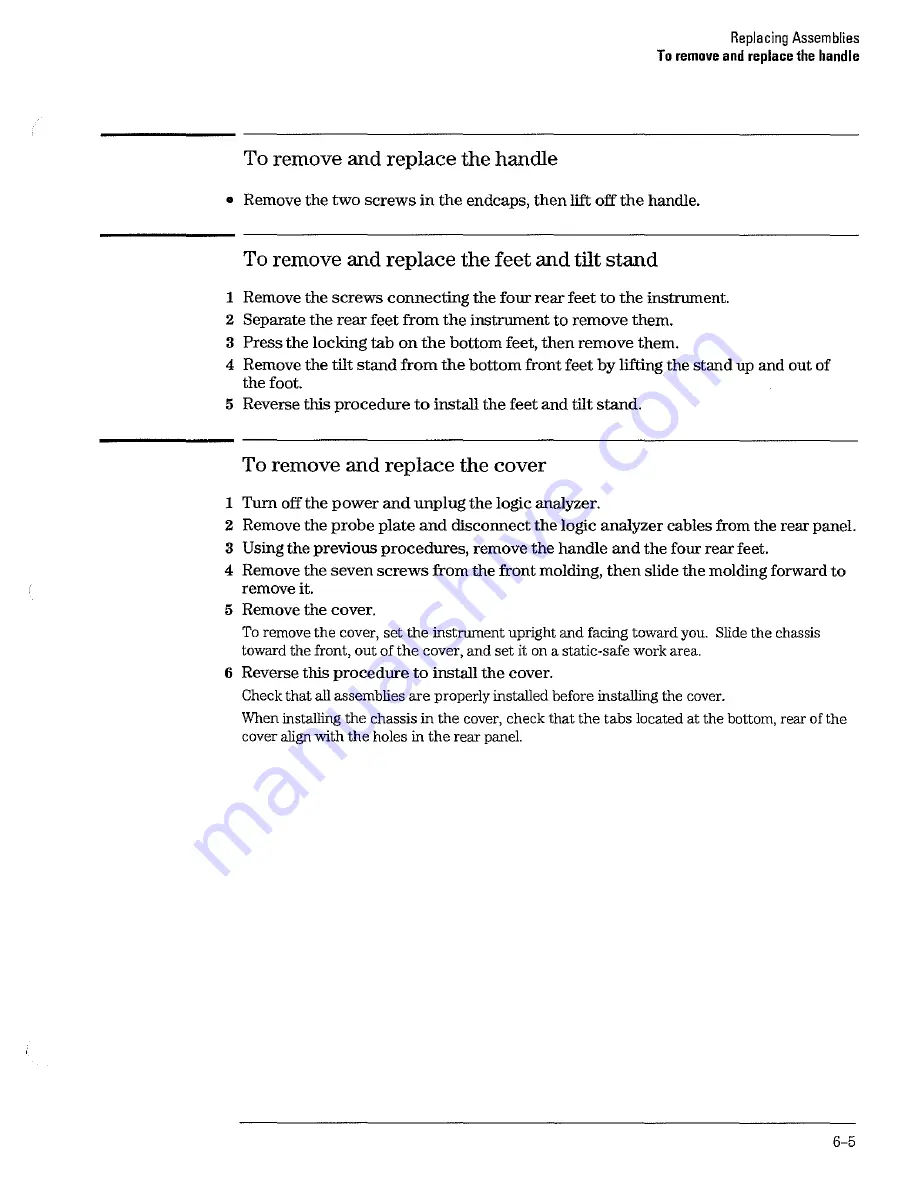 HP 1660E Series Service Manual Download Page 181