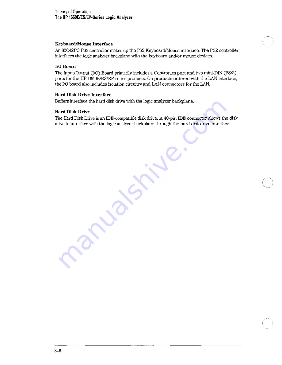 HP 1660E Series Service Manual Download Page 210