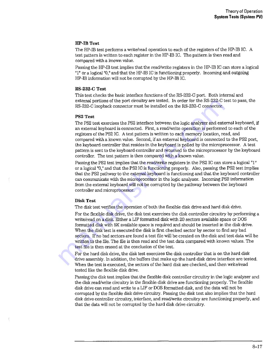 HP 1660E Series Service Manual Download Page 221