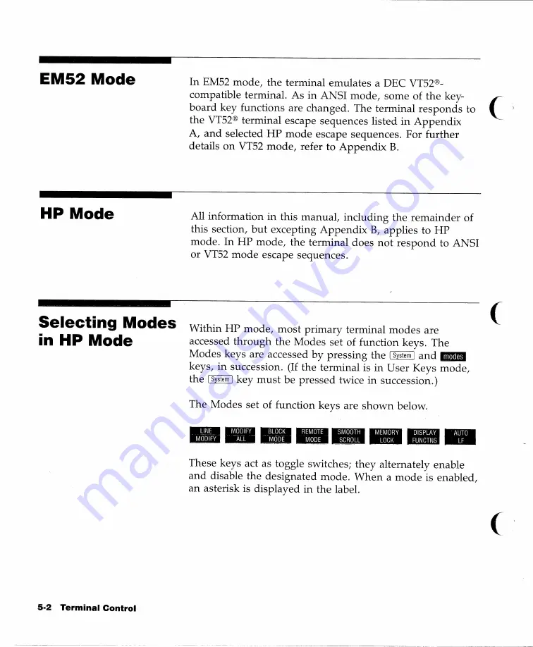 HP 2393A Reference Manual Download Page 214