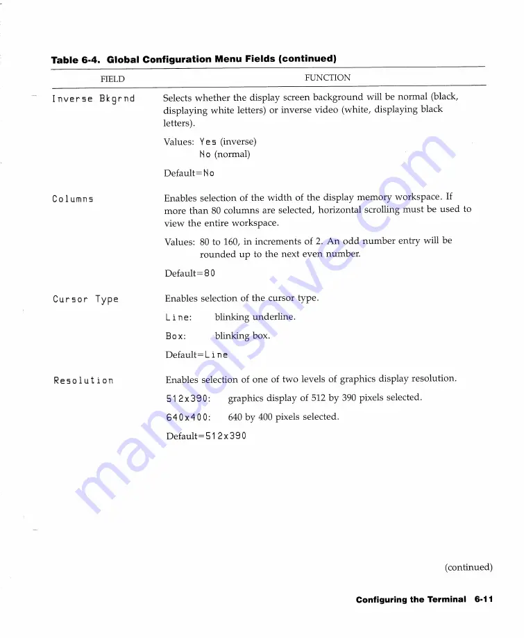 HP 2393A Reference Manual Download Page 241