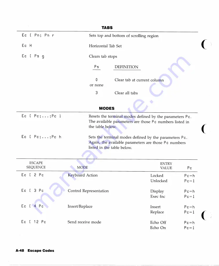 HP 2393A Reference Manual Download Page 484