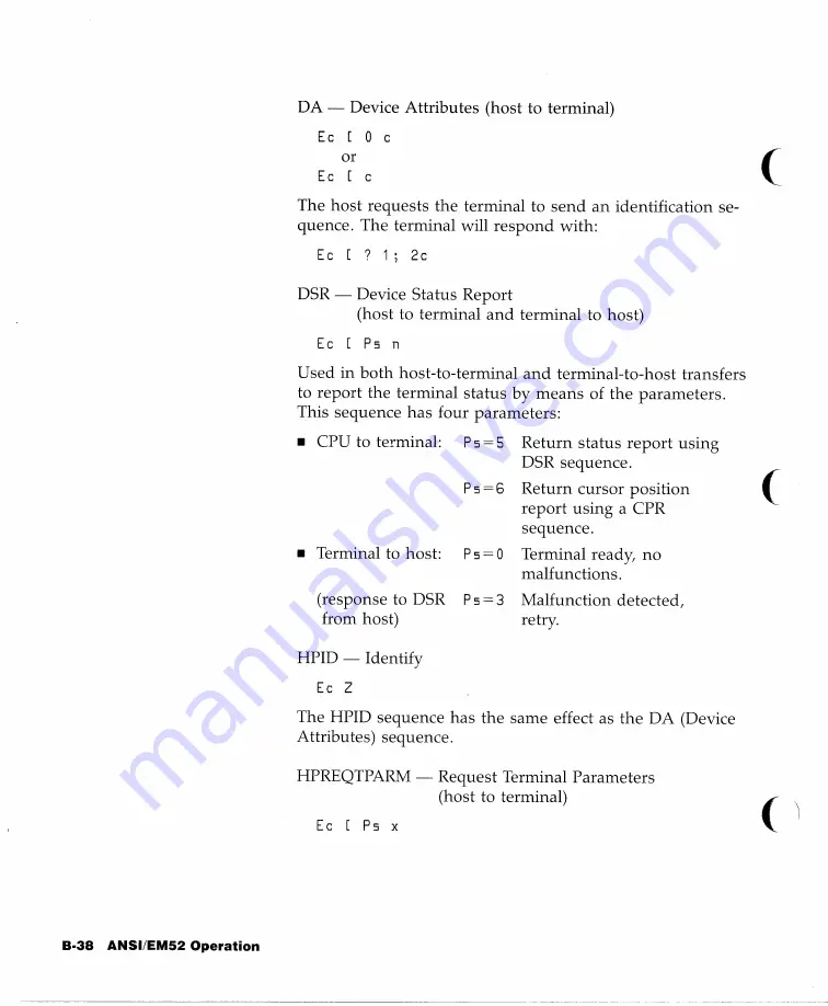 HP 2393A Reference Manual Download Page 528