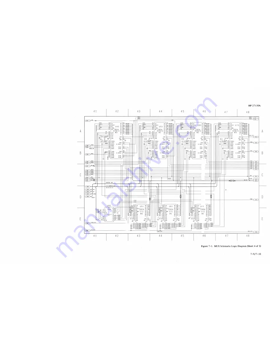 HP 27130A Technical Reference Manual Download Page 122