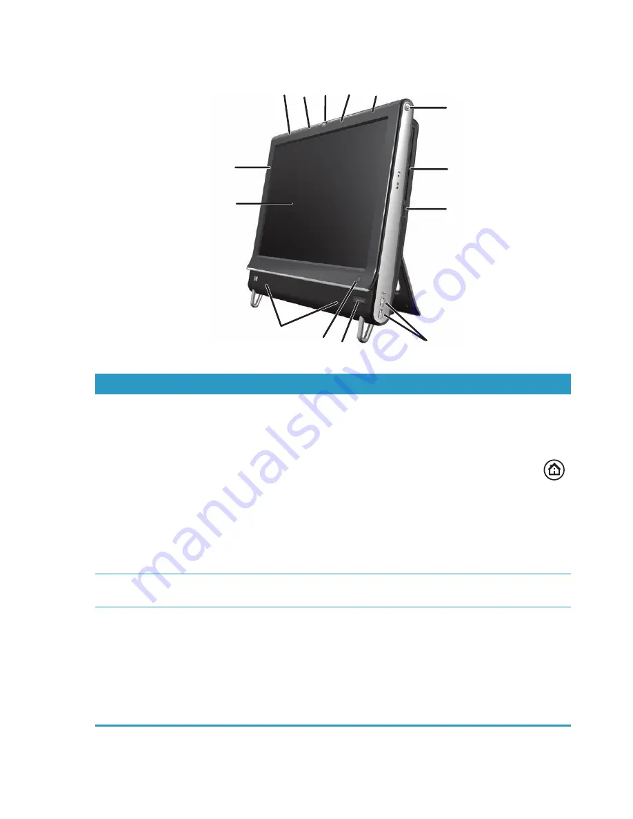 HP 300-1020 - TouchSmart - Desktop PC User Manual Download Page 10